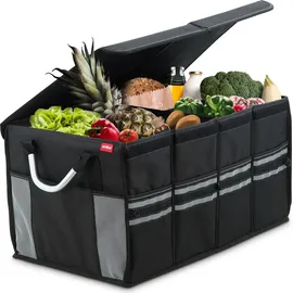 Achilles Strong-Box Robuste Auto-Faltbox mit stabilem Deckel, Kofferraum-Box