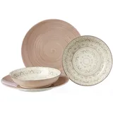 Ritzenhoff & Breker Valencia Tafelservice 4er Set braun