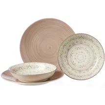 Ritzenhoff & Breker Valencia Tafelservice 4er Set braun