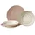 Ritzenhoff & Breker Valencia Tafelservice 4er Set braun
