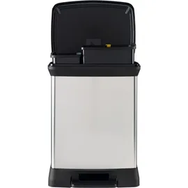 Curver Deco Bin 30 l Silber
