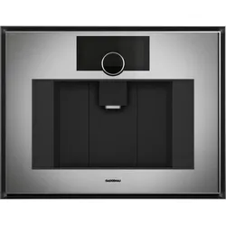 Gaggenau GC461120, Gaggenau Serie Expressiv, Espresso-Vollautomat, 60 x 45 cm, Edelstahl hinter Rauchglas