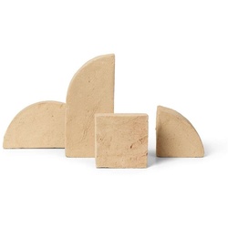 Ferm Living - Shape Sculpture Set Yellow - cm