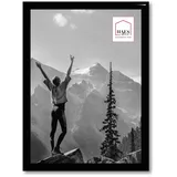 Haes Kunststoffrahmen EF2B Easy Frame 13x18cm schwarz| Preis nach Code NIKOLAUS