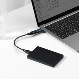 Baseus Ingenuity USB-C to USB-A adapter OTG (blue)