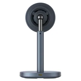 Baseus Orbit 2 Pro Smartphone-Halterung, kabelloses Laden, iPhone-Belüftung, 20 W, Grau