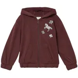 s.Oliver Sweatjacke mit Stickerei- und Pailetten-Details Rot 116