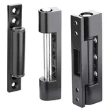 SO-Tech Fensterband 95 mm Aluminium schwarz (2 Stück)