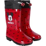 Disney Mickey Mouse Disney Mickey Maus Wasserdichte Stiefel Regenstiefel Gummistiefel für Kinder Größe 22