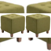 CLP 2er Set Sitzhocker Pharao grün