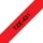 Brother TZe-431 Thermodirektdrucktechnologie Schwarz/Rot, Klein