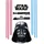 KOMAR Wandtattoo »Star Wars Darth Vader and Lightsaber - Größe 50 x 70 cm selbstklebend, Wandsticker, Kinderzimmer, bunt