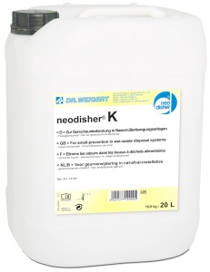 Dr. Weigert neodisher K Geruchsstopper, Spezialprodukt mit geruchsüberdeckender Wirkung, 20 Liter - Kanister