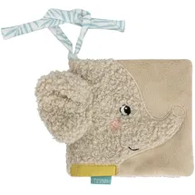 Fehn Stoffbuch Elefant Erik Grau