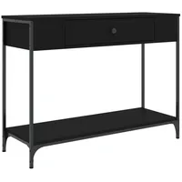 VidaXL Konsolentisch Schwarz 100x34,5x75 cm Holzwerkstoff