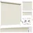 Woltu Senkrechtmarkise Balkonmarkise 100 x 240 cm beige