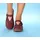 El Naturalista Clogs Yggdrasil rioja NG96 rot Gr.42