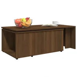 Couchtisch Holzwerkstoff V10 | vidaXL : Farbe - Braun Eichen-Optik