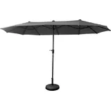 Happy Garden Linai 200 x 400 cm Grau
