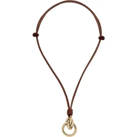 Skagen MODERNE STAK Kette braun / Edelstahl