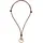 Skagen MODERNE STAK Kette braun / Edelstahl