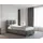 Homesy Polsterbett Bliss, Ein Luxusbett in jeder Größe 120x200cm 100x200 cm 90x200cm grau 90 cm
