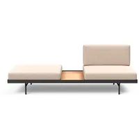 Innovation Living Schlafsofa Puri Eiche Stoff Beige Natural