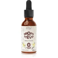 Locco Drops with Stevia 0 kcal Tropfen Geschmack Vanilla 50 ml
