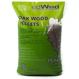 Holzpellets Hartholz Eiche, Pellets, Hartholzpellets ENplusA1 6mm, 65x15kg Sackware ,975kg Palette