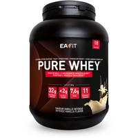 Whey Protein Pulver Vanille | 750g | Premium Molkenproteine für Muskelaufbau | Protein Isolate | Eiweißpulver | Proteinpräparate | EAFIT made in France