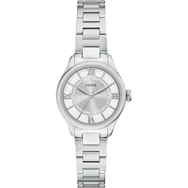 Fossil Quarzuhr »GILMORE« Armbanduhr, Damenuhr, Edelstahlarmband, analog