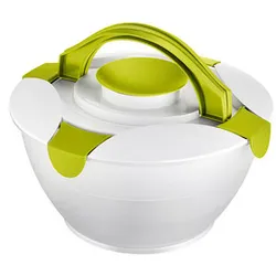 WESTMARK Schüssel Praktika weiß/grün 6,5 l