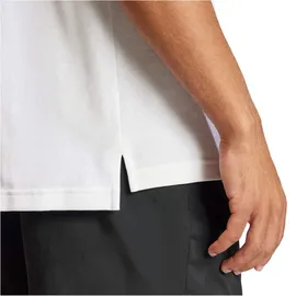 adidas Essentials Small Logo Piqué Poloshirt Weiß/Schwarz 2XL
