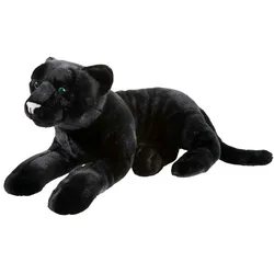 Heunec Kuscheltier Panther , schwarz , 100% Polyester , Maße (cm): B: 32 H: 29