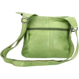 The Skandinavian Brand Leder Umhängetasche Green