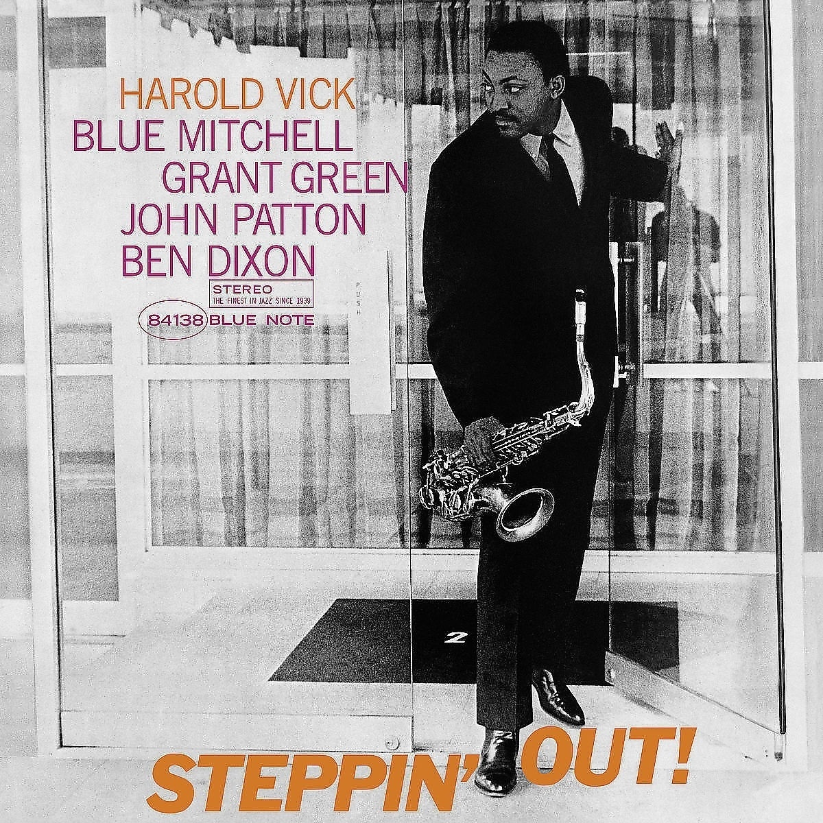 Steppin' Out! - Harold Vick. (LP)