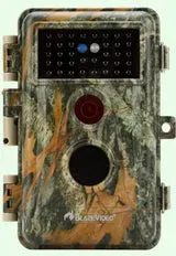 Wildkamera 64MP 2304*1296p mit Bewegungsmelder Nachtsicht Maximale Entfernung bis 75 Füße, 0,3s Trigger Geschwindigkeit , IP66 Wasserdichter- A252