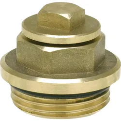 Abschlussstopfen links (Wasserzufuhr von rechts) 7455 11/2''