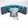 Beliani Wasserbettmatratze 160 x 200 cm H2 Kunststoff, Polyester