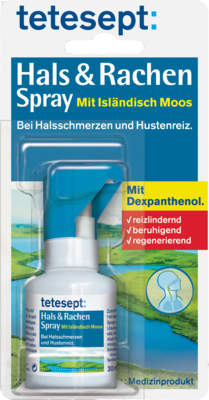 Preisvergleich Produktbild TETESEPT Hals & Rachen Spray 30 ml