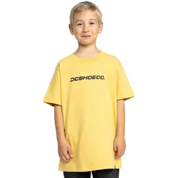 Shirttop DC SHOES "Whereabouts", Kinder, Gr. 14(155-164cm), beige (rattan), [Hauptstoff] 75% Baumwolle, 25% Baumwolle, Tops