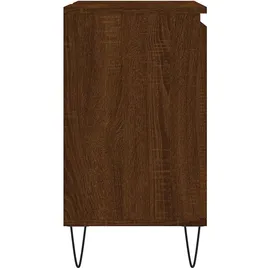 vidaXL Badschrank Braun Eichen-Optik 58x33x60 cm Holzwerkstoff