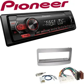 Pioneer 1-DIN Autoradio USB AUX Android Einbauset für Toyota MR 2 III 1999-2007