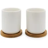 Bredemeijer Teetasse 0,2 l Weiß 2 St.