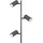 GLOBO 3-flg. 23x154x25 cm Graphit