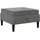 vidaXL Sofa-Hocker mit Stauraum 1 Teile  grau Samt