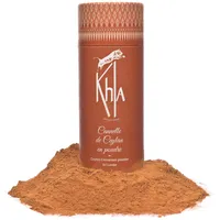 Khla – Bio-Ceylon-Zimtpulver – 80-g-Zimt aus Sri Lanka – Zutat für Küche und Gebäck – Asiatisches Weihnachtsgewürz