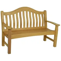 Lomadox Gartenbank GARDA-120, Bank 2 Sitzer aus Eukalyptus in