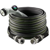 Fitt FORCE 5/8" 20 m - Wasserschlauch für den Garten zur Bewässerung, kompakt, leicht und robust für intensive Verwendung mit