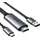 UGREEN USB-C auf USB-A Adapter 2 m Schwarz